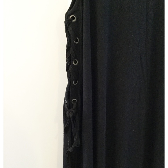 NEW American Eagle Lace Up Side Shift Dress - Picture 4 of 5